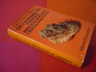 DICCIONARIO TERMINOS MINERALOGICOS CRISTALOGRAFICO
