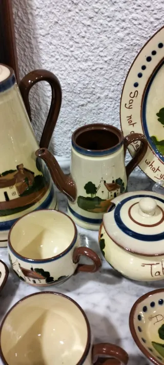 Juego de café antiguo