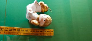 Angioletto porta candela decorazioni natalizie