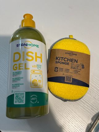 Set Stanhome Gel Lavavetr. e Spugna