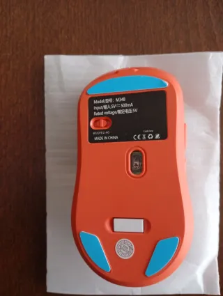 Ratón inalámbrico recargable