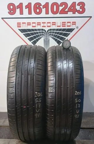 205 55 17 V GOODYEAR RUEDA AL 90% VIDA UTIL