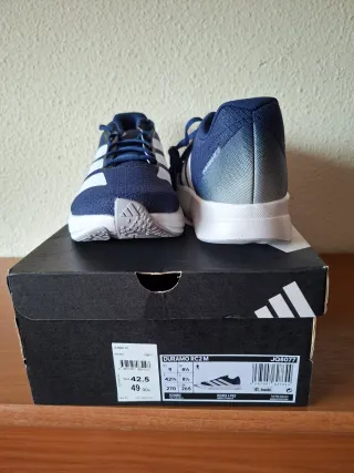 Deportivas Adidas Talla 42 Azul/Blanco