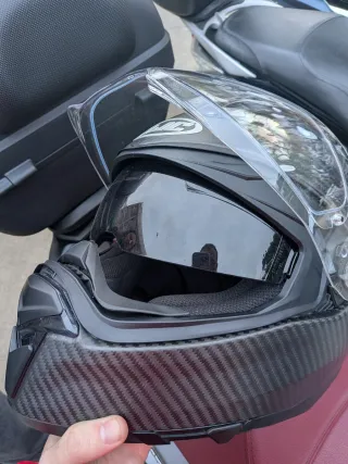 Casco HJC F70 Carbon mate Talla L