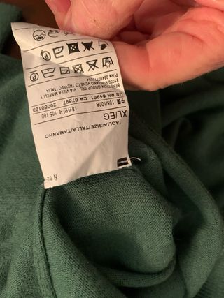 Maglione UCB Uomo Taglia XL Verde