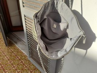 Carpisa borsa grigia in pelle