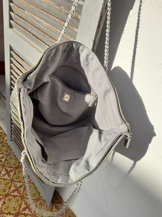 Carpisa borsa grigia in pelle