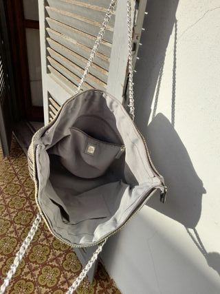 Carpisa borsa grigia in pelle