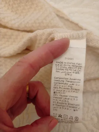 Vestido beige midi tirantes