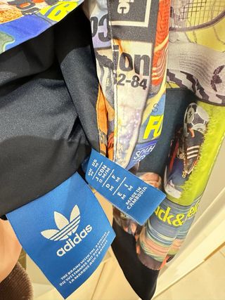 Chaqueta Adidas Reversible Vintage Multicolor