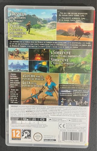 Zelda Breath of the Wild Nintendo Switch