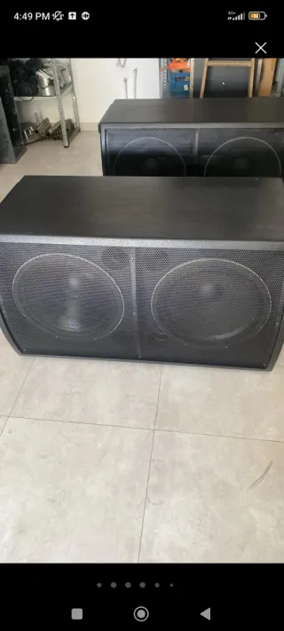 2 Subgraves Dobles 18 Negro