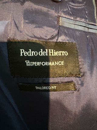 Traje Pedro del Hierro Azul Marino