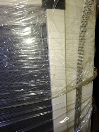 Ventana aluminio con persiana