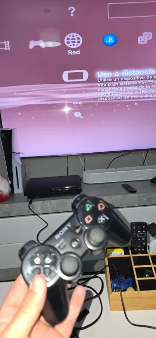 PlayStation 3 Slim Nera + Controller