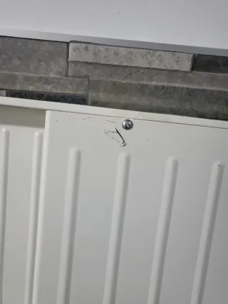 Zapatero Ikea Pax metálico blanco