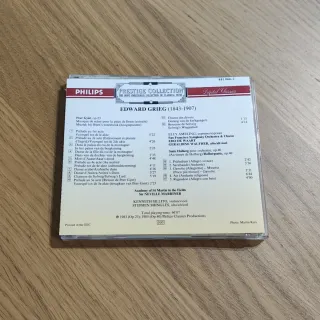 CD Philips Prestige Collection Grieg