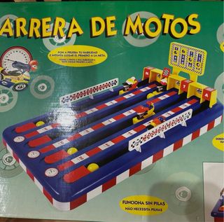 Carrera de Motos Juego de Mesa