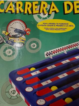 Carrera de Motos Juego de Mesa