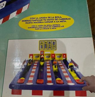 Carrera de Motos Juego de Mesa