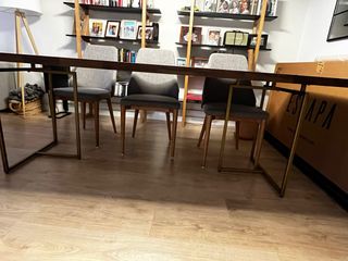 Mesa Comedor Diseño Industrial Madera