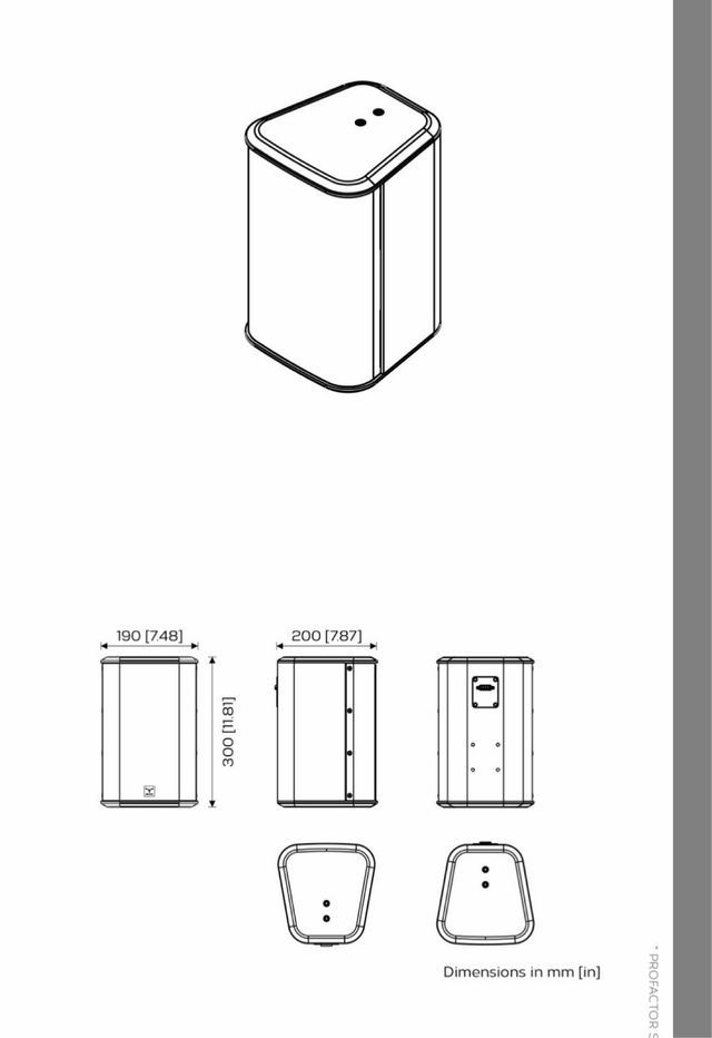 Pareja Altavoces Moose 140W Negro