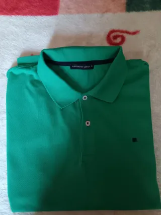 Polo manga corta Purificación García verde