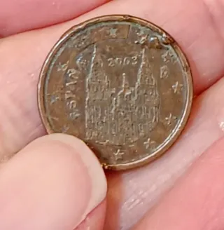 Moneda 1céntimo España 2003