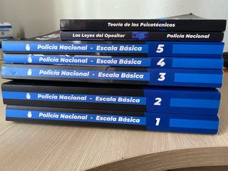 Libros oposición Policía Nacional Geopol
