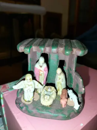 Belén antiguo miniatura