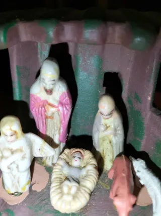 Belén antiguo miniatura