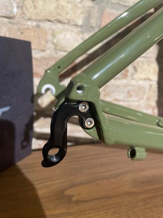 Cuadro Willier Gravel Verde Naranja