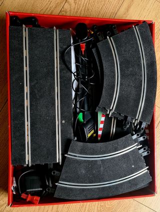 Scalextric X-Treme Rally + Circuito y pistas extra