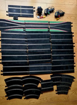 Scalextric X-Treme Rally + Circuito y pistas extra