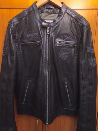 Cazadora Daytona 73 Piel Talla L Italia