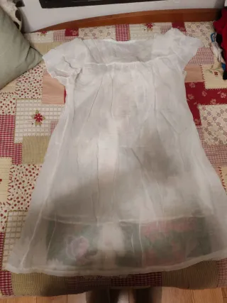 Blusa veraniega floral blanca