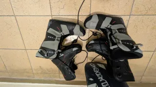 Tavola e scarponi da snowboard T43