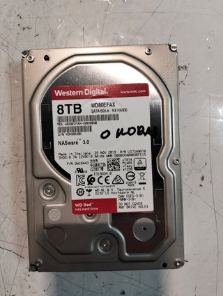WD Red WD80EFAX 8TB NAS Disco Duro HDD SATA 6Gb/s 3.5" 256MB Cache