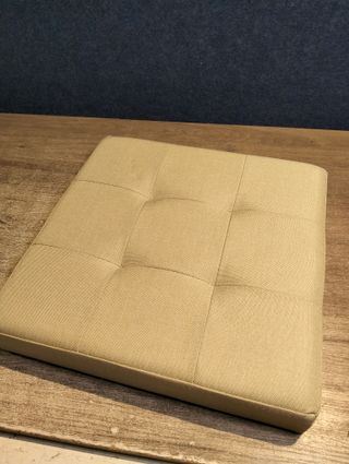 SONGMICS Puff Almacenaje 38 cm, Baúl de Almacenaje