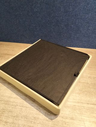 SONGMICS Puff Almacenaje 38 cm, Baúl de Almacenaje