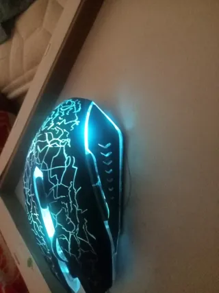 Ratón Gaming RGB múltiples colores