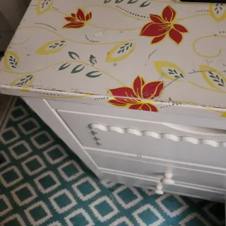 Urge vender  Cómoda 6 cajones madera blanca