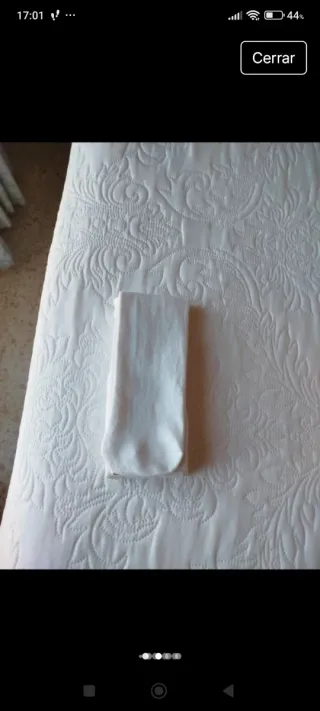 Lote 2 leotardos blanco y negro talla única