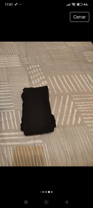 Lote 2 leotardos blanco y negro talla única