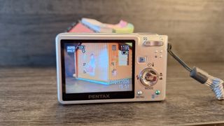 Cámara digital Pentax Optio L20 Plata 7MP