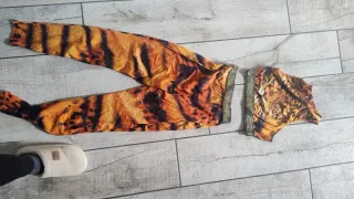 Completo ragazza fantasia tigre