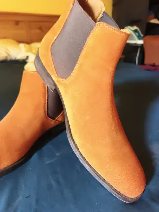 Botas Chelsea ALDO Ante Marrón claro