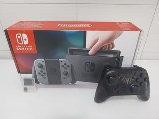 Nintendo Switch Completo Negro/Gris