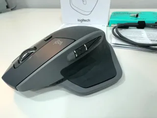 Logitech MX Master 2S Ratón Bluetooth Negro/Gris
