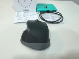 Logitech MX Master 2S Ratón Bluetooth Negro/Gris